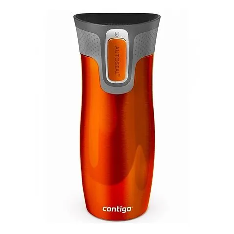 Термокружка West Loop Tangerine, оранжевый