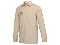 Alum вельветовая рубашка унисекс - Oatmeal