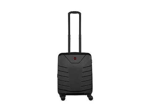 Чемодан WENGER Pegasus, черный, поликарбонат+АБС-пластик, малый, 40х54х20 см, 39 л