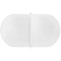 Ланчбокс Lunch Break, белый с черным