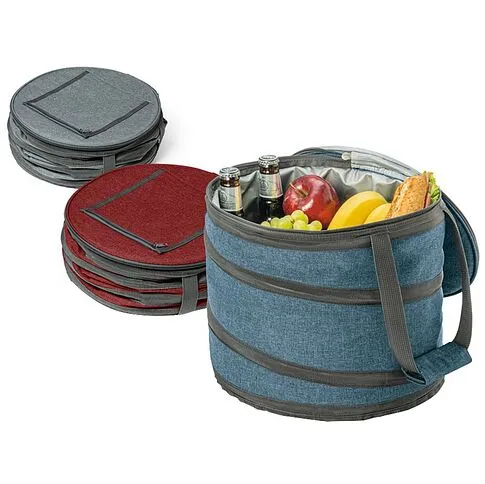 Складная термосумка Coast, бордовая