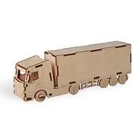 Деревянный 3d пазл Грузовик