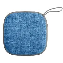 Беспроводная колонка Chubby, серая с голубым