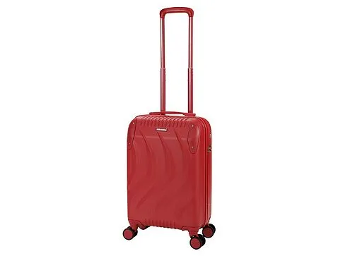 Чемодан TORBER В Отпуск, красный, ABS-пластик, 37 х 25 х 56,5 см, 36 л, 2,5 кг