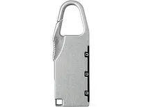 Багажный замок Traveler (Путешественник) - Серебряный