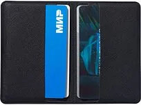 Футляр-книжка на 4-е карты с RFID Favor, черный