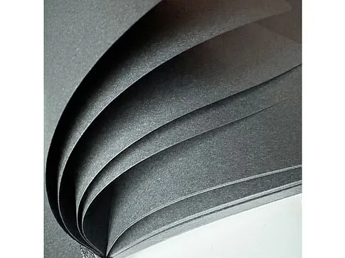 Скетчбук Sketch & Art в мягком переплете 140х210 мм, 100 л. черной бумаги 100 гр., черный