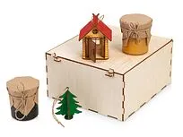 Подарочный набор Decoration Deluxe 2.0 с двумя видами варенья, натуральный