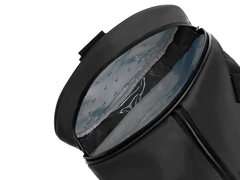 Сумка спортивная TORBER Mobi, чёрный, полиэстер 900D с PU покрытием, 45 х 25 х 25 см