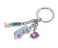 Оригинальный брелок от TROIKA CALIFORNIA T1, разноцветный