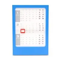 Календарь настольный Zeit, синий