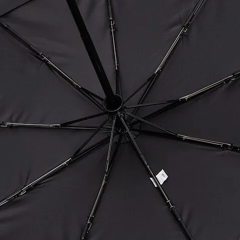 Складной зонт Dome Double с двойным куполом, черный