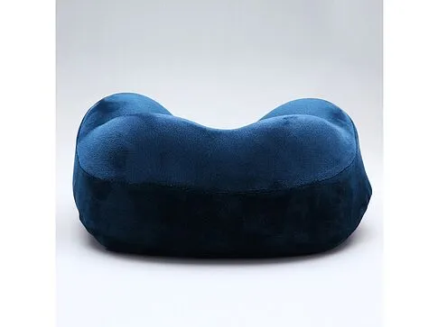 Подушка для путешествий со встроенным массажером Massage Tranquility Pillow, синий