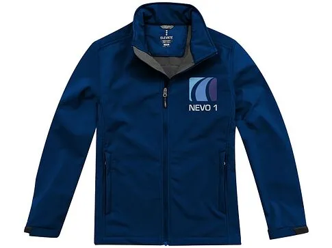 Куртка софтшел Maxson мужская, темно-синий