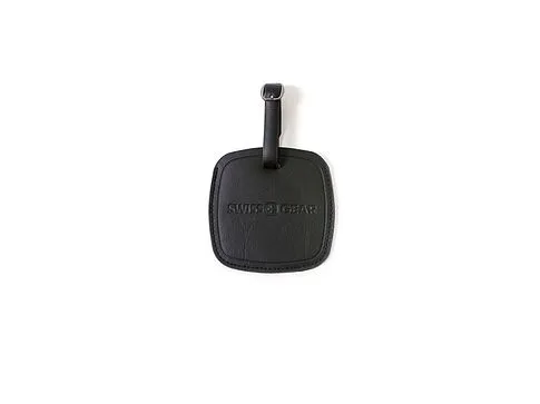 Бирка для багажа SWISSGEAR, ПВХ, 10,5 x 0,4 x 10,5 см, черный Бирка для багажа SWISSGEAR, ПВХ, 10,5 x 0,4 x 10,5 см, черный