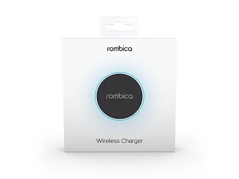 Беспроводное зарядное устройство Rombica  NEO Core Quick c быстрой зарядкой, черный (с лого) (Р)