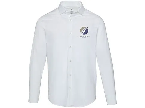 Carnelian мужская рубашка из поплина - Белый