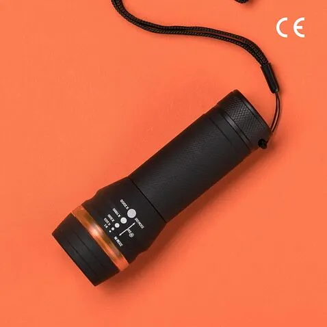 Светодиодный фонарик, MT02OR, оранжевый