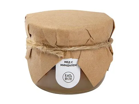 Сувенирный набор Мед с миндалем 120 гр