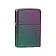 Зажигалка ZIPPO Classic с покрытием Iridescent, латунь/сталь, фиолетовая, матовая, 38x13x57 мм