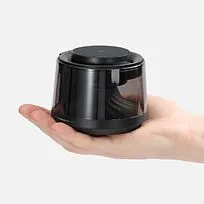 Bluetooth-колонка с подсветкой и беспроводной зарядкой Quantium, черная