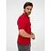 Рубашка поло унисекс Upswing, красная