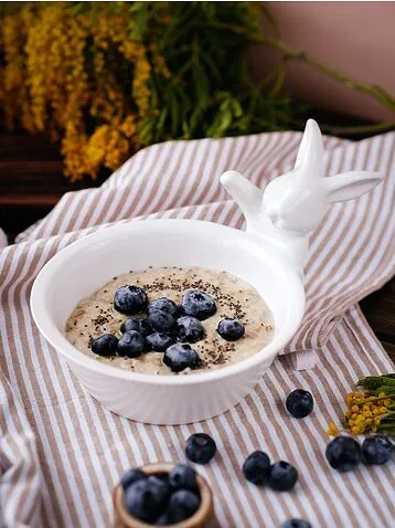 Мисочка с кроликом, 500 мл, Белый