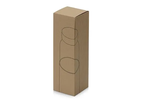 Бутылка для воды стеклянная Refine, в чехле, 550 мл, темно-синий (P)