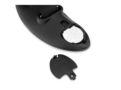 Багажные весы с покрытием soft touch Gravity, черный