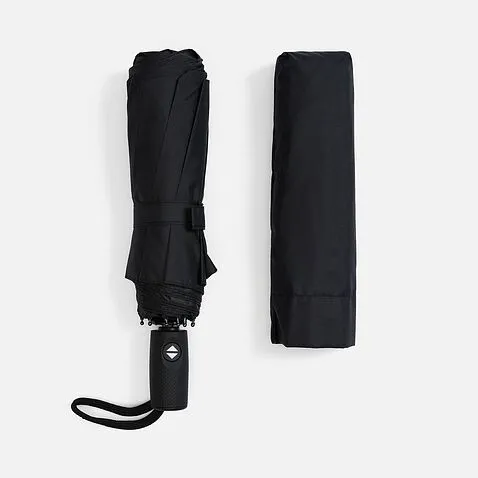 Складной зонт Dome Double с двойным куполом, черный