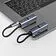 USB-хаб 3 в 1 USB-C - USB-A3.0 + USB-C PD100Вт + HDMI, серый, Deppa
