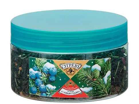 Чай С НОВЫМ ГОДОМ ! с пихтой, можжевельником и пряностями 55 г.