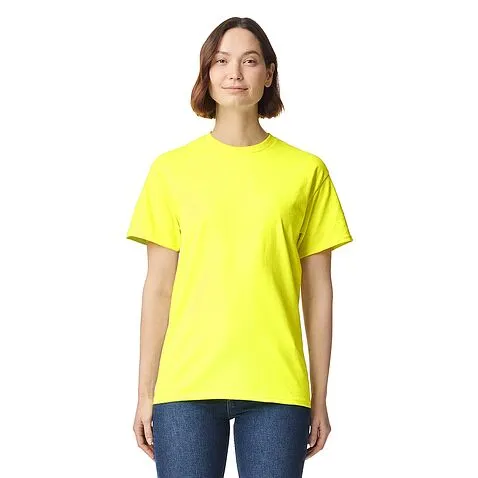 Футболка ULTRA COTTON, ЖЕЛТЫЙ НЕОН S