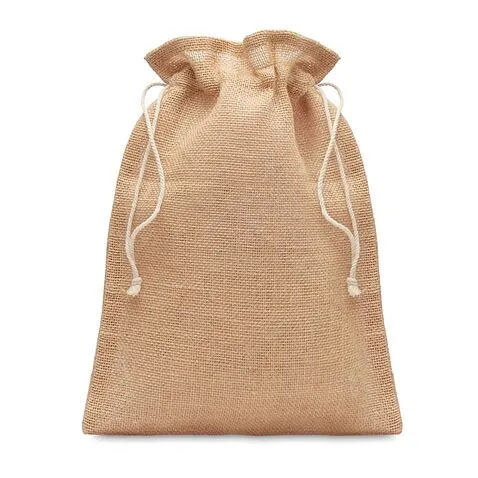 Средняя подарочная сумка JUTE MEDIUM из джута, 25 х 32 см, натуральный