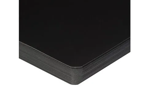 Скетчбук Sketch & Art в мягком переплете 140х210 мм, 100 л. черной бумаги 100 гр., черный