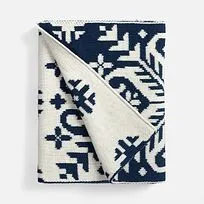 Шарф Wintertude L, синий с белым