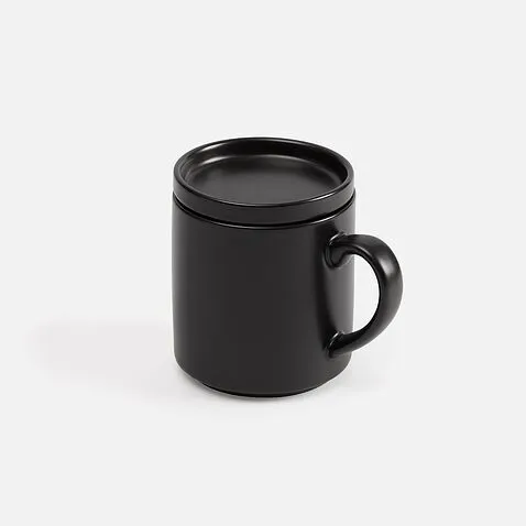 Беспроводное зарядное устройство с подогревом кружки Hot Task, черное