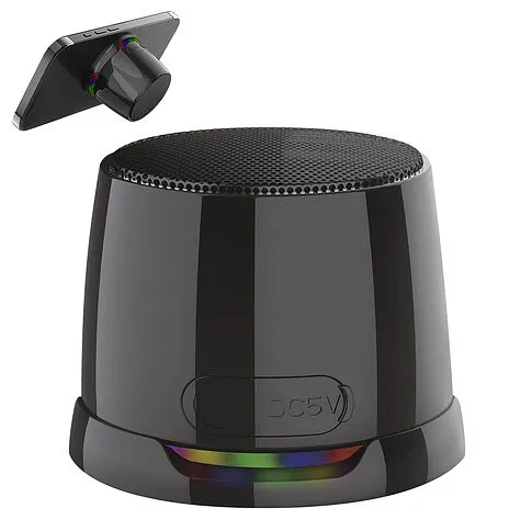 Магнитная беспроводная Bluetooth колонка-подставка Wave 5W, черная