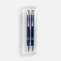 Набор из 2 ручек Keskus Soft Touch, синий