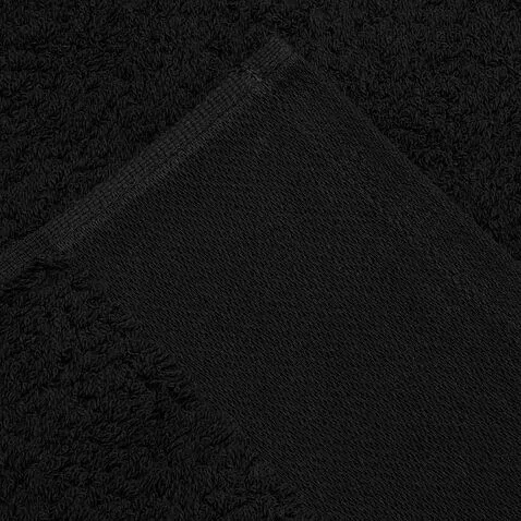 Полотенце Odelle, большое, черное