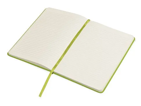 Блокнот А5 Magnet 14,3*21 с магнитным держателем для ручки, зеленое яблоко