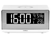 Часы с беспроводным зарядным устройством Rombica Timebox 2, белый (Р)