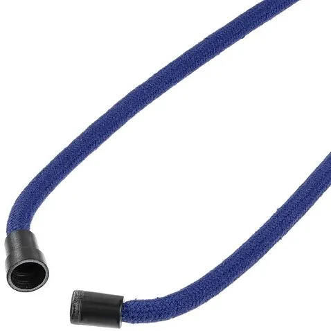 Шнурок для бейджа Tube Wood, синий