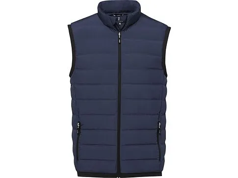 Caltha мужской утепленный пуховый жилет, темно-синий