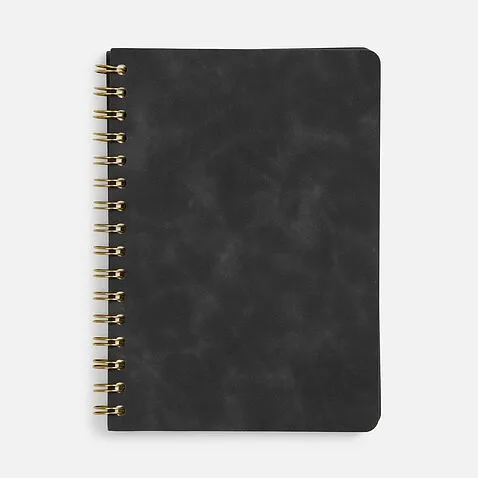 Ежедневник Spiral, недатированный, черный