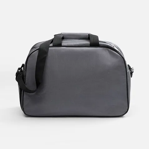 Спортивная сумка Atlantes, светло-серая с черным