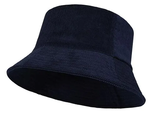 Панама Howson из переработанного вельвета - Темно - синий