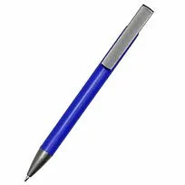 Ручка металлическая Norda с подставкой для телефона, синий