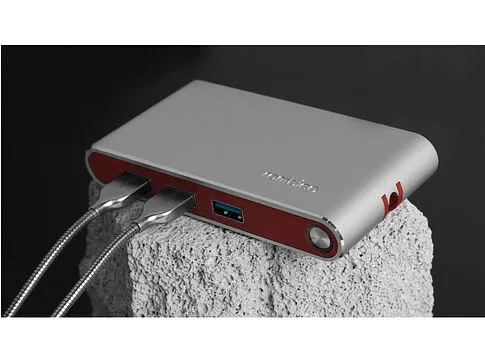 Хаб USB Rombica Type-C Hermes Red (Р)