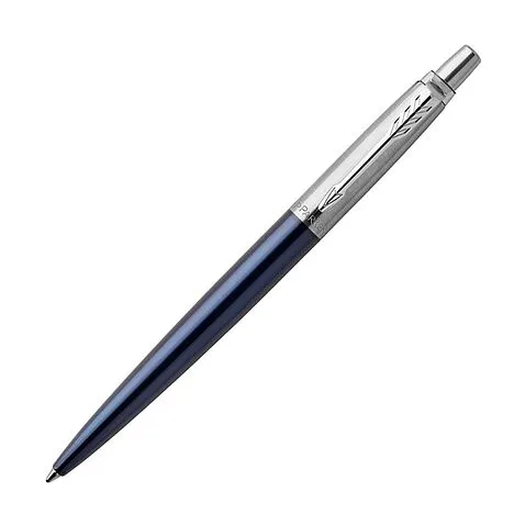 Ручка шариковая Parker Jotter Navyl Blue CT, синий